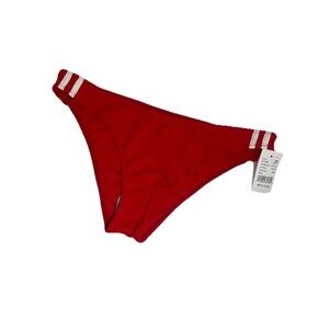 La Hearts PACSun Women's Medium Red Swim Bottoms Bikini NWT